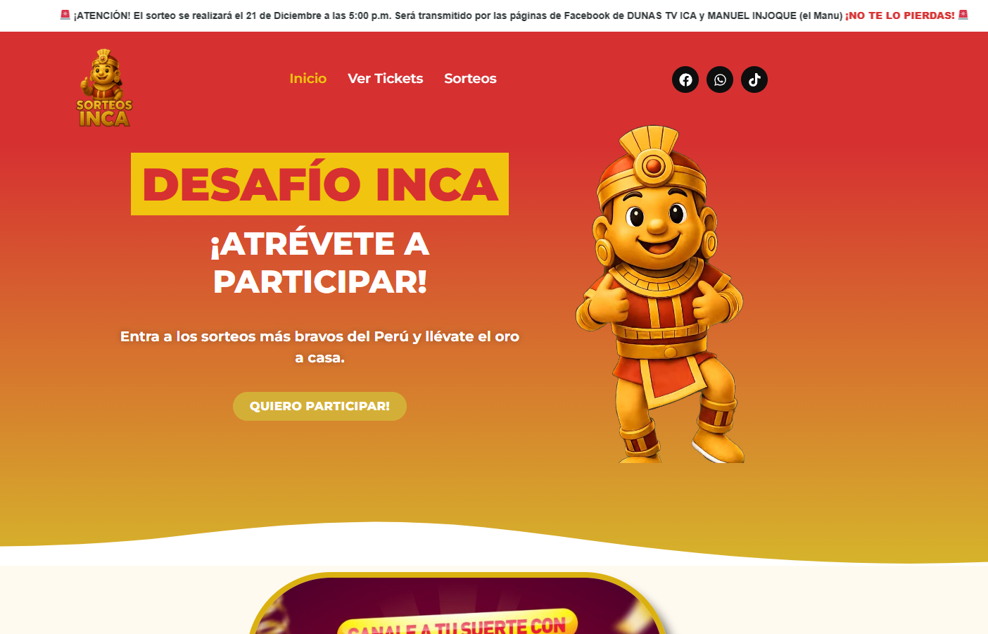 Sorteos Inca